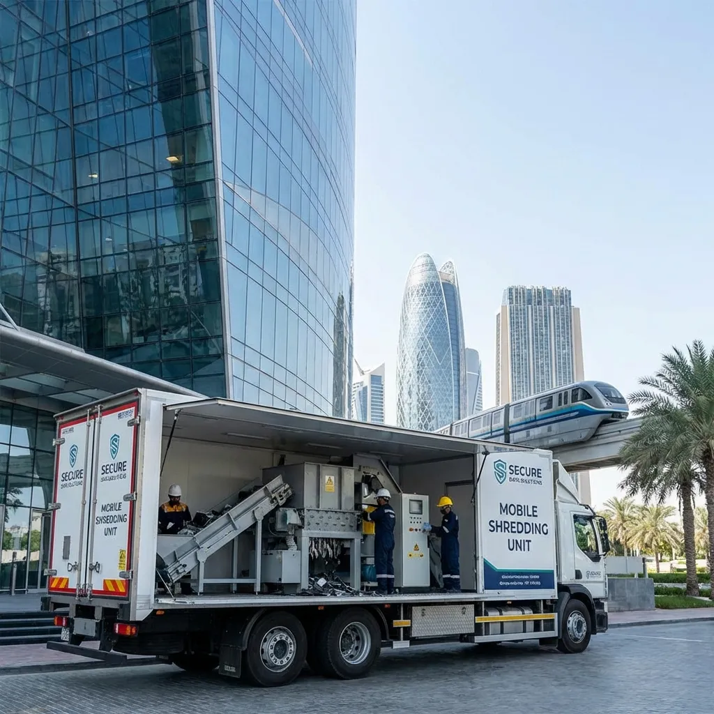 Mobile Hard Drive Shredding: Security at Your Doorstep